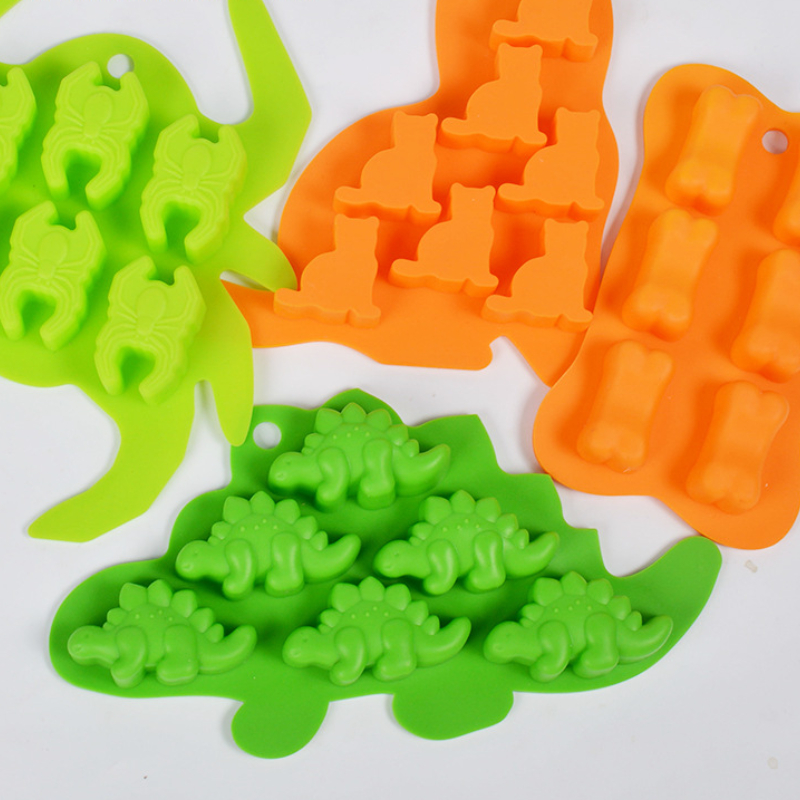 Candle Making Jelly - Animal Bear Cat Shape Silicone Baking