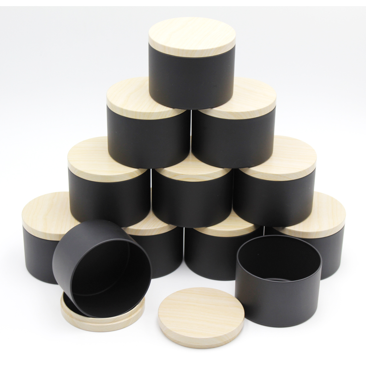 Candle Making Jars Wholesale - 12pcs 4oz Candle Tins With Lids,
