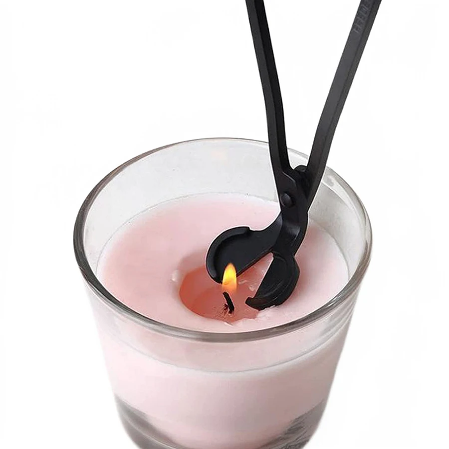 Candle Making Jars Wholesale - Black Stainless Steel Candle Wick Trimmer