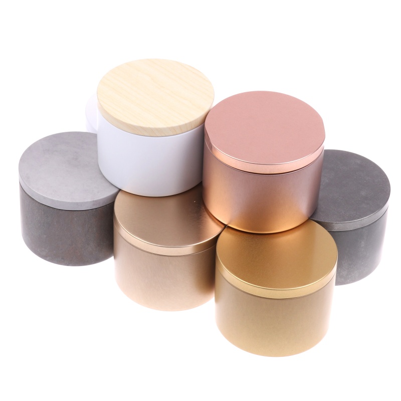 Candle Making Jars Wholesale - 8oz Candle Tin Cans Candle Containers