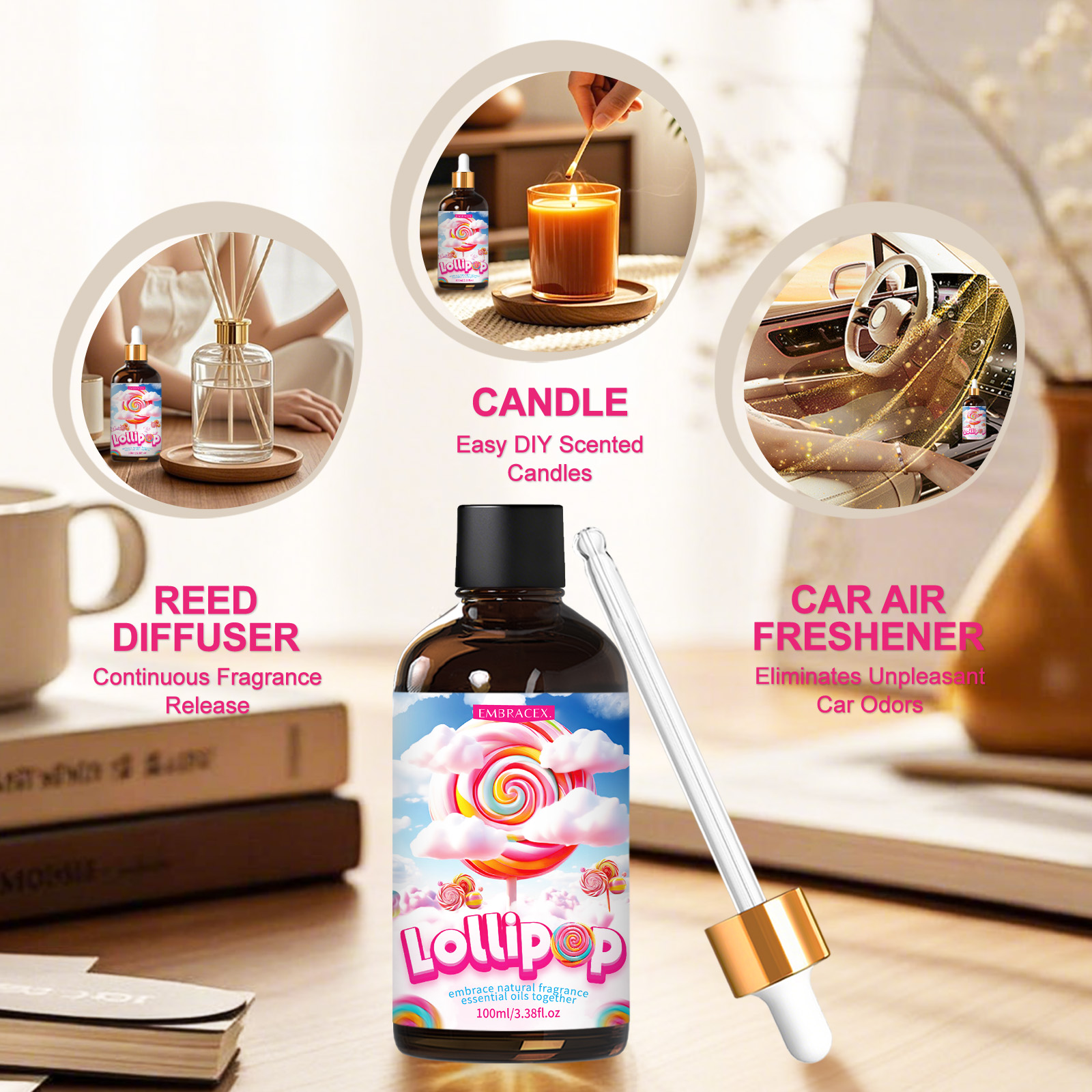 100ml Lollipop Essential Oil F - Candle Making Oil Scents avis et prix