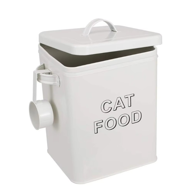 Pet Dog Treat and Food Storage - Tin Container Lid avis et prix