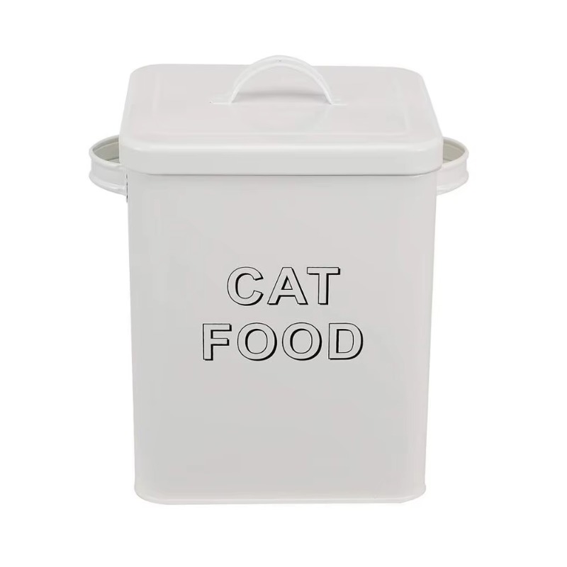 Pet Dog Treat and Food Storage - Tin Container Lid avis et prix