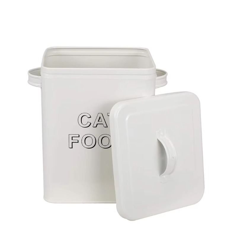 Pet Dog Treat and Food Storage - Tin Container Lid avis et prix