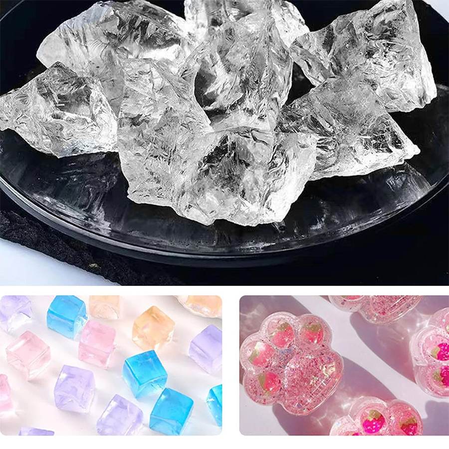 100g/500g/1000g Transparent Cr - Candle Making Jelly avis et prix