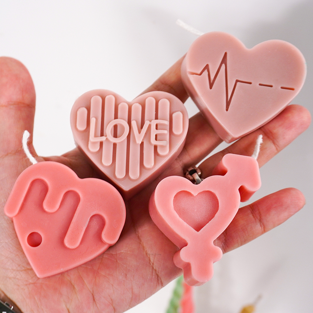 Angel Love Heart Shaped Silico - Candle Making Jelly avis et prix