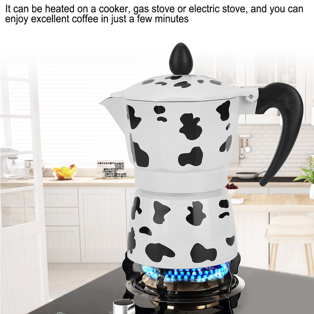 Coffee Brewing Milk Cow Color  - Pour Pot Aluminum avis et prix