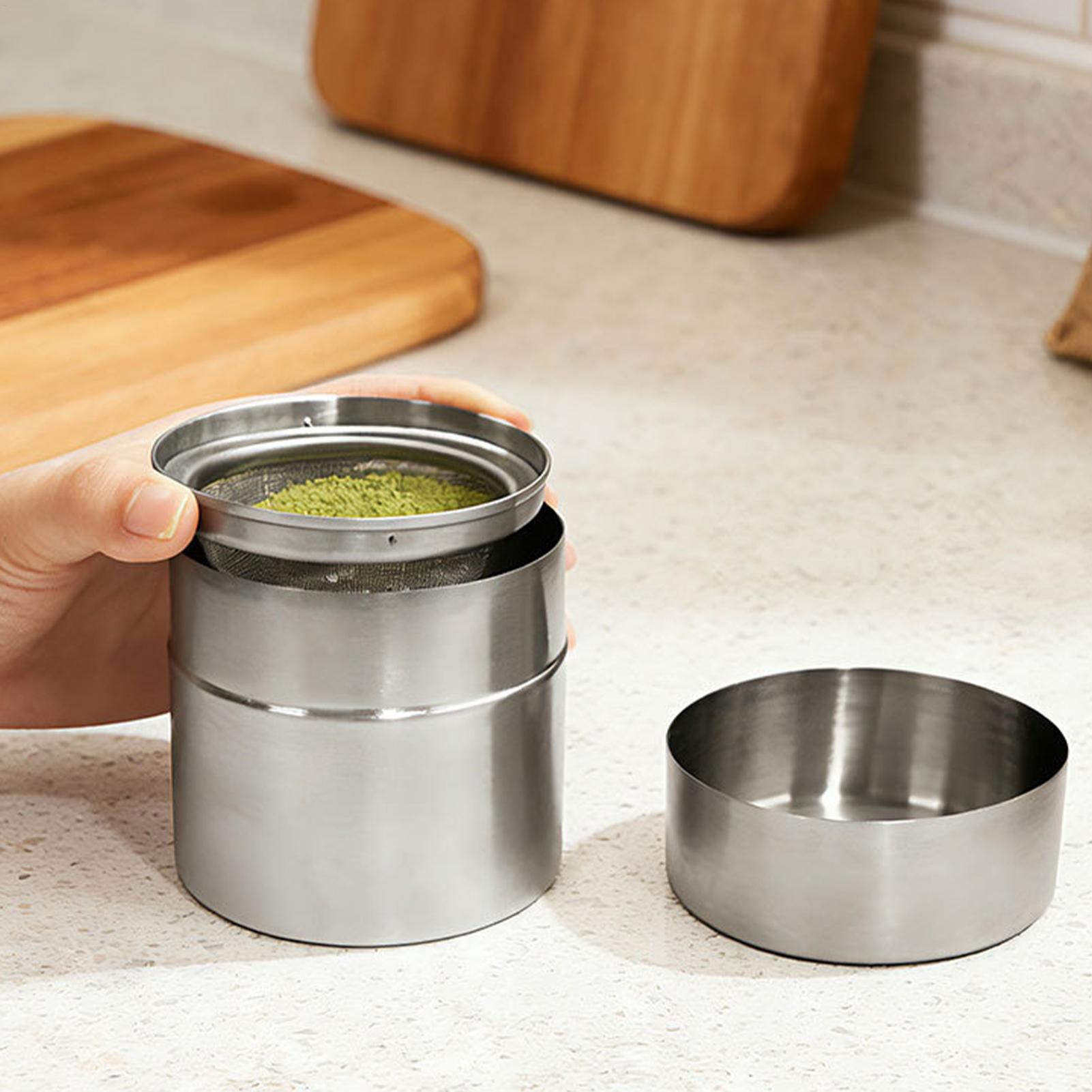 Tea Tin Stainless Steel Airtig - Tin Container Lid avis et prix