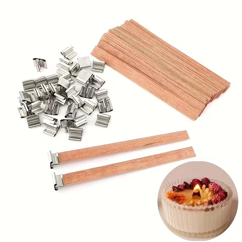 20pcs Wooden Candle Wicks with - Candle Making Wicks avis et prix
