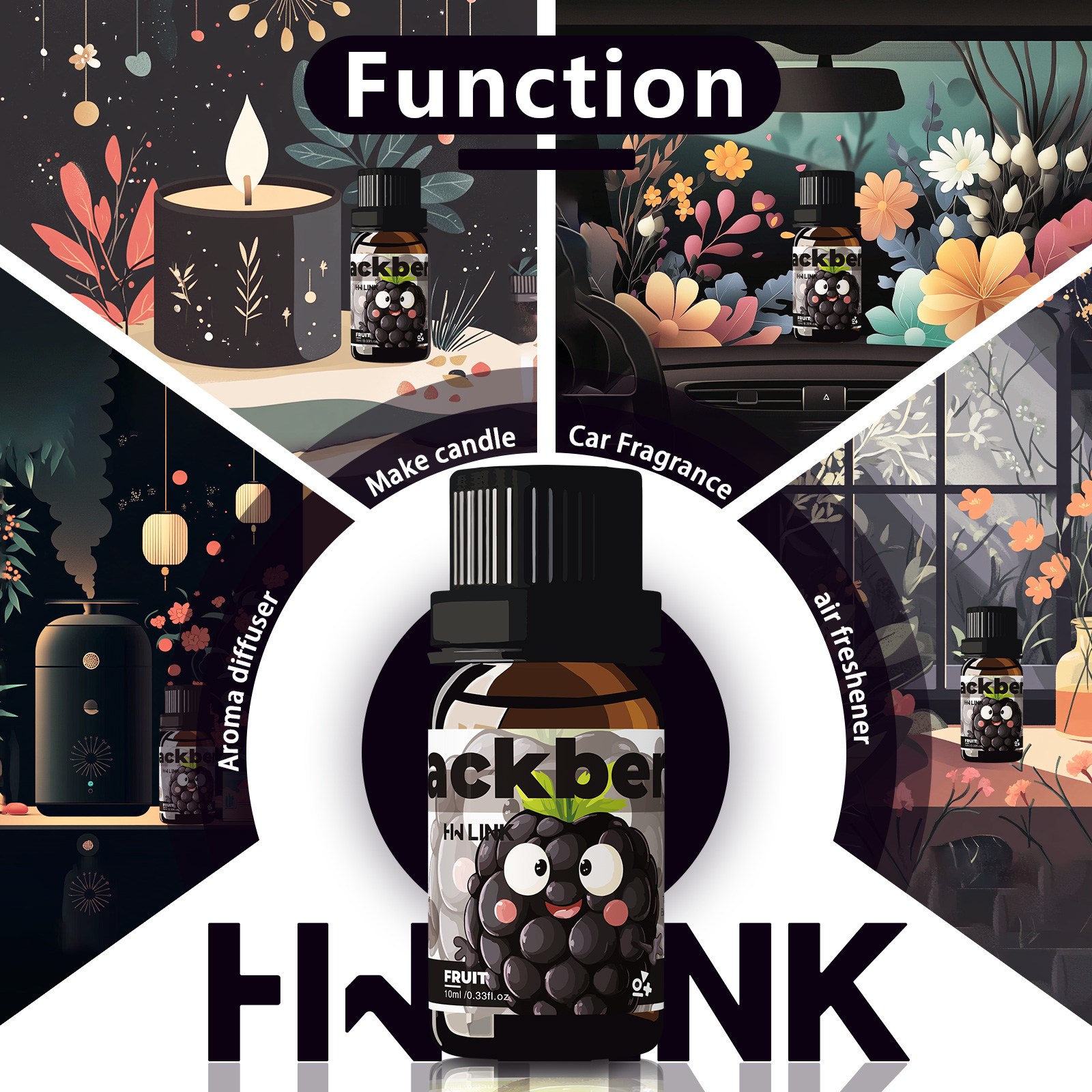 Blackberry Essential Oil Black - Candle Making Oil Scents avis et prix