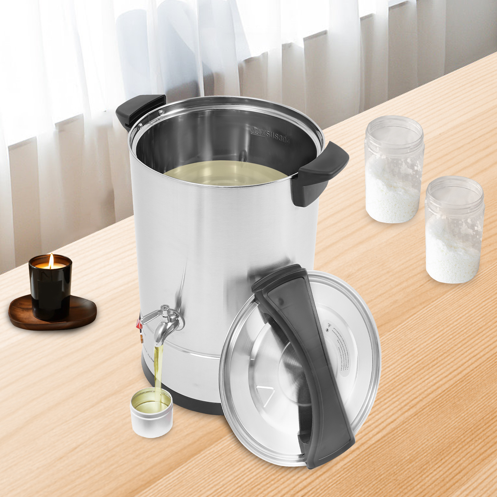 1200 W Electric Wax Melter, 12 - Candle Making Pot avis et prix