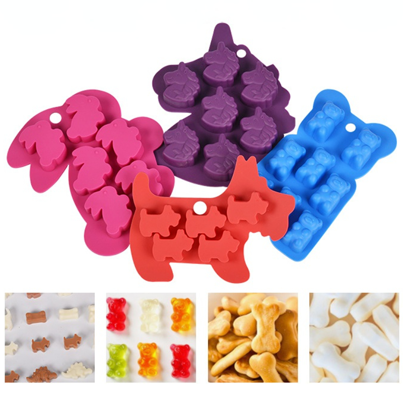 Animal Bear Cat Shape Silicone - Candle Making Jelly avis et prix