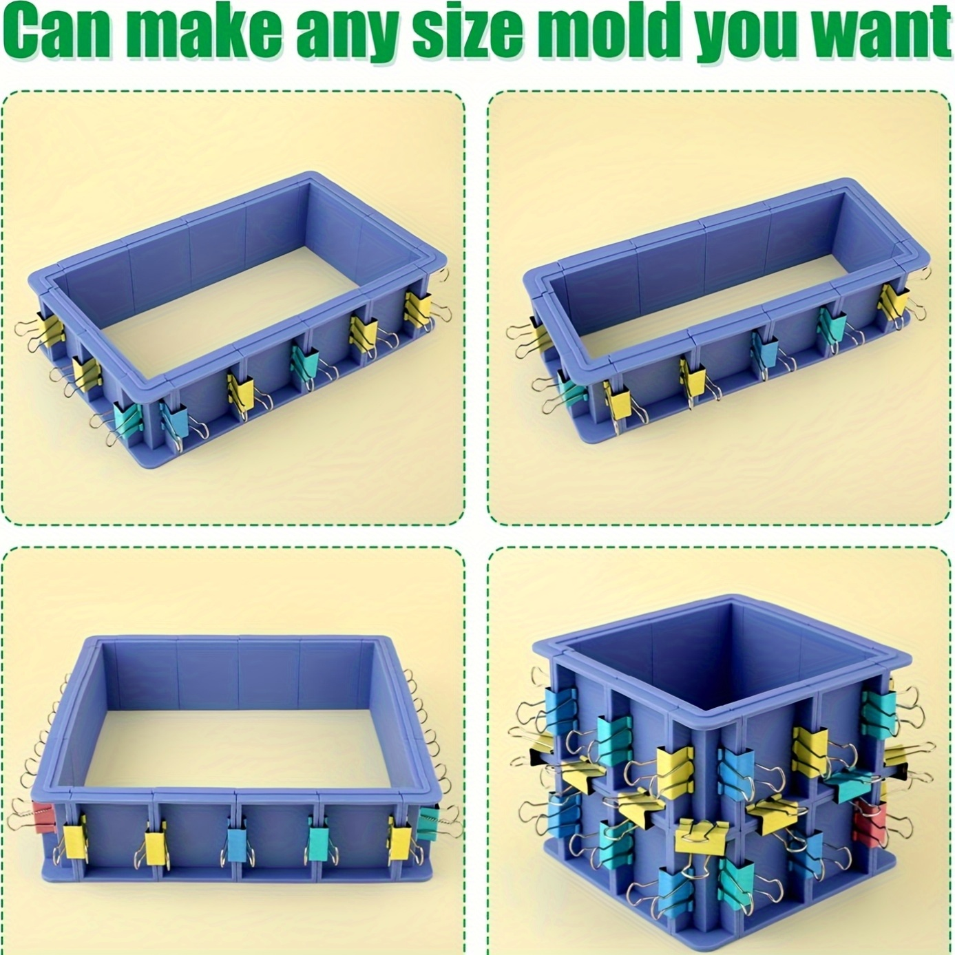 Versatile Multi-Shaped Silicon - Candle Making Jelly avis et prix