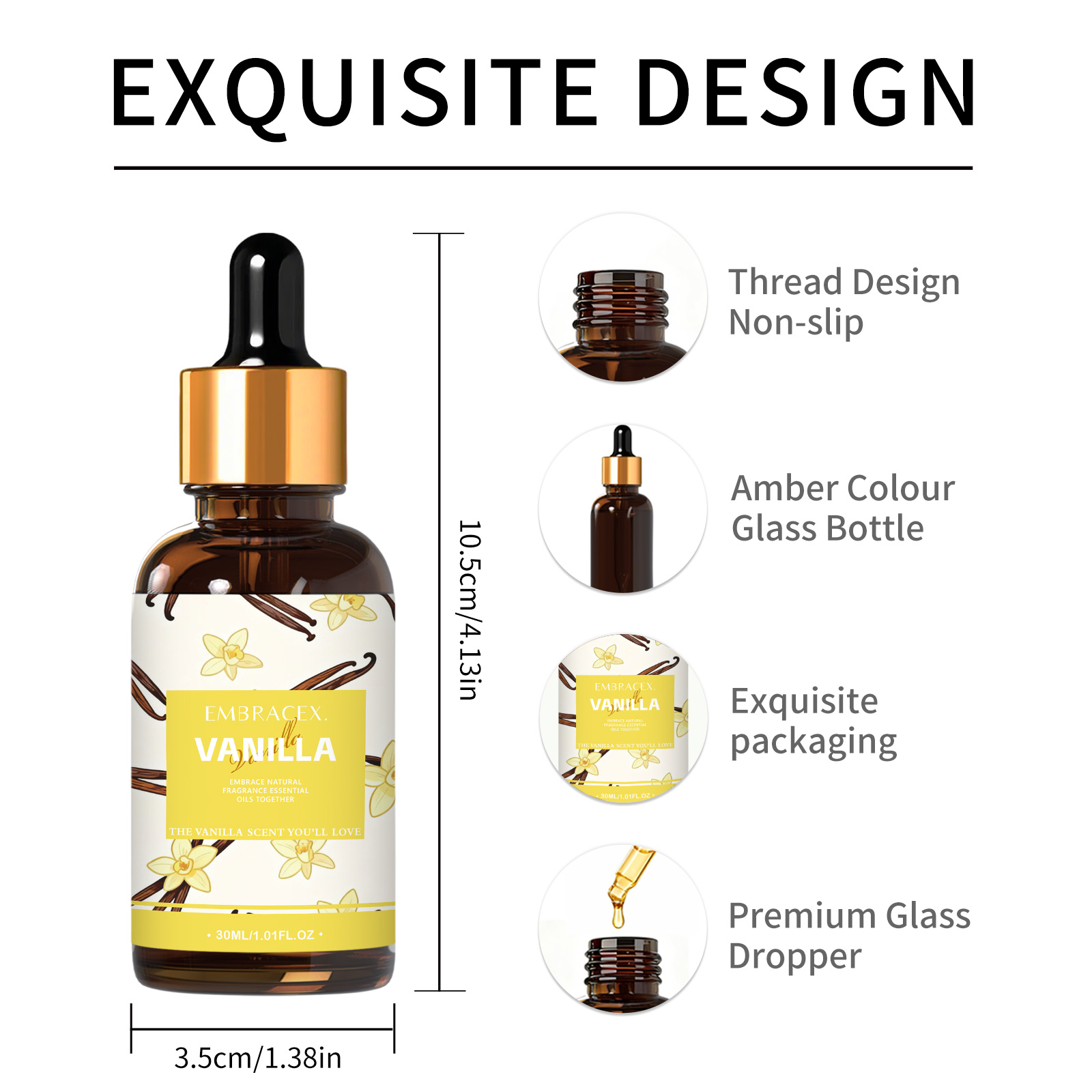 30ml Vanilla Essential Oil Per - Candle Making Oil Scents avis et prix
