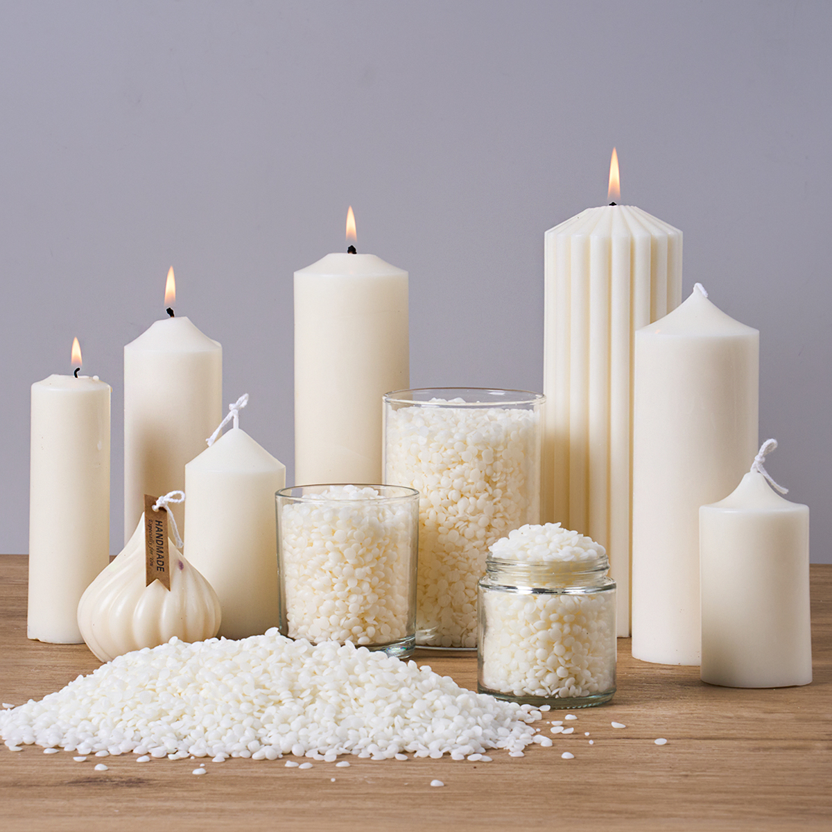500g/1000g Natural Soy Wax DIY - Candle Making Wicks avis et prix