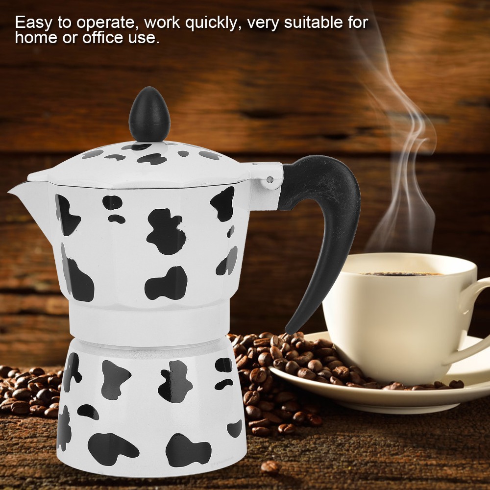 Coffee Brewing Milk Cow Color  - Pour Pot Aluminum avis et prix