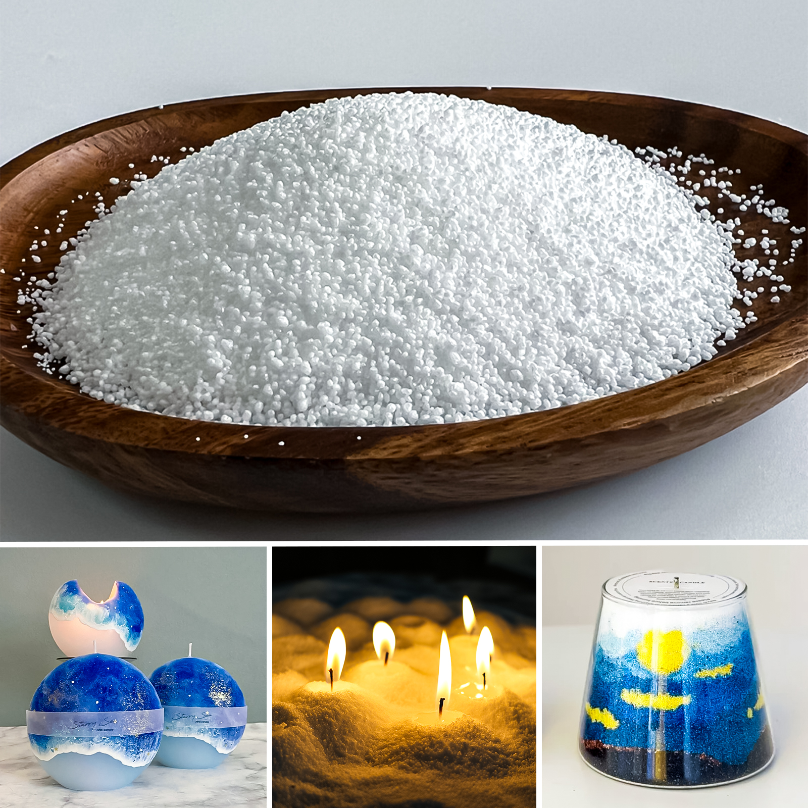500g-1kg Sand Wax Ice Flower W - Candle Making At Home avis et prix