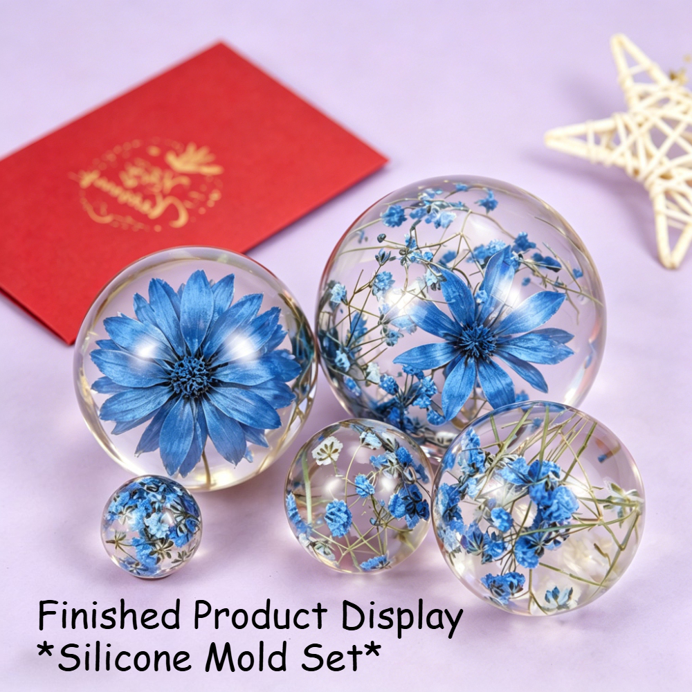 5Pcs Sphere Silicone Mold Kit  - Candle Making For Kids avis et prix