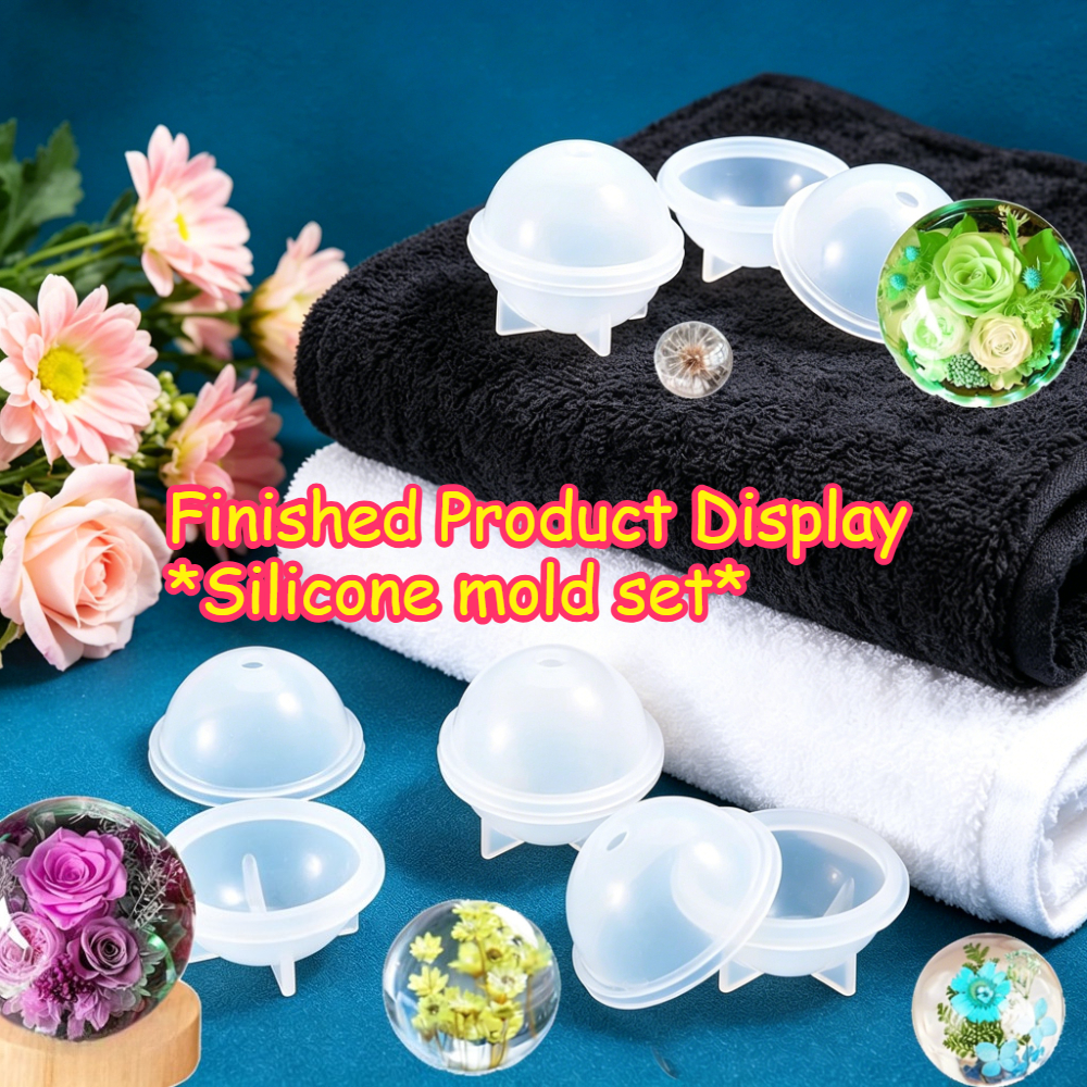 5Pcs Sphere Silicone Mold Kit  - Candle Making For Kids avis et prix