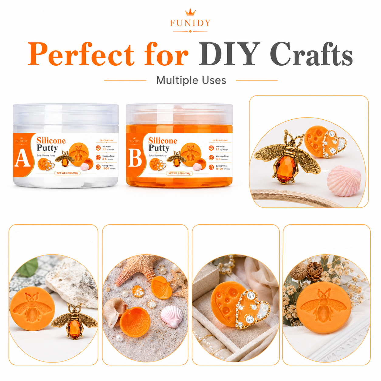 SILICONE PUTTY Making Kit, Fas - Candle Making At Home avis et prix