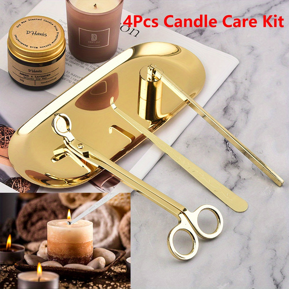 4pcs/set Luxury Candle Care Ki - Candle Making Ideas avis et prix