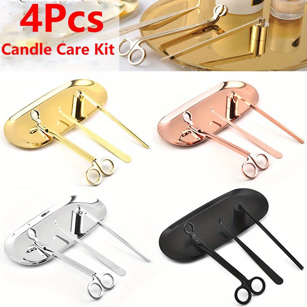 4pcs/set Luxury Candle Care Ki - Candle Making Ideas avis et prix