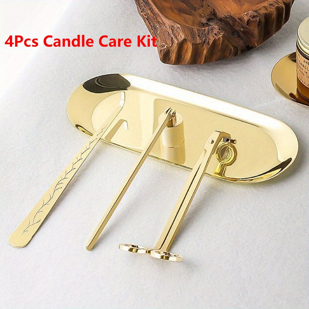 4pcs/set Luxury Candle Care Ki - Candle Making Ideas avis et prix