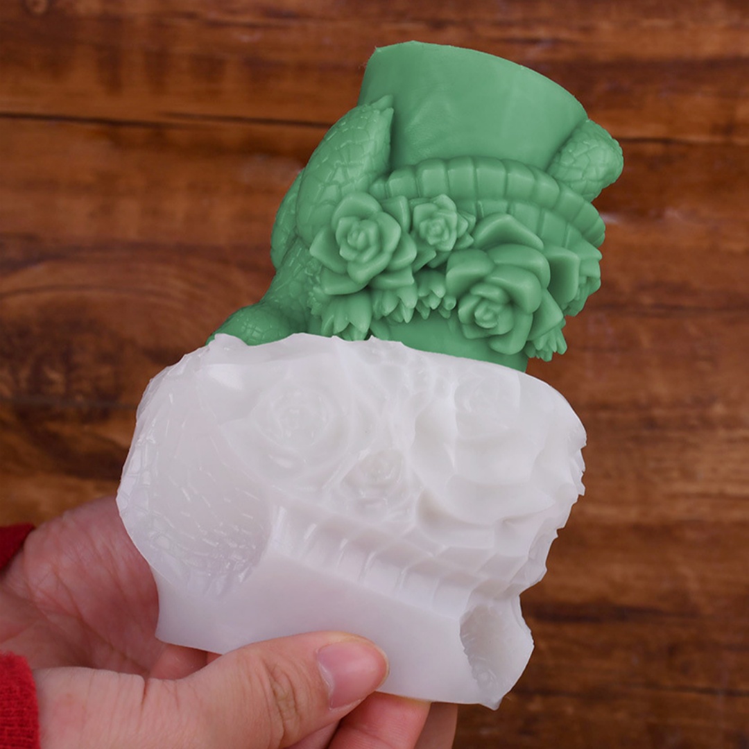 3D Rose Flower Shaped Candle S - Candle Making Jelly avis et prix
