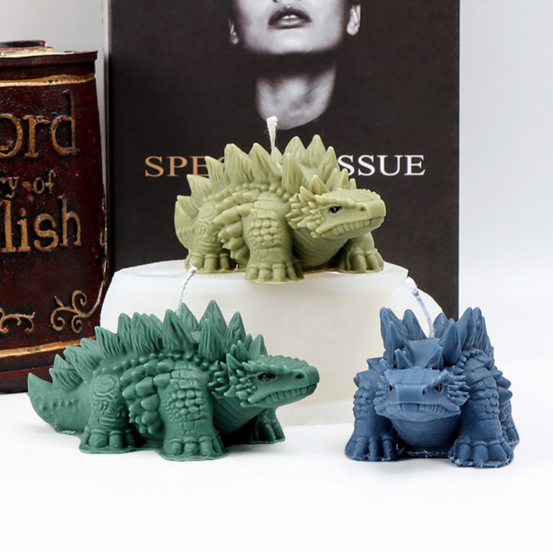 3D Spiked Dinosaur Silicone Ca - Candle Making For Kids avis et prix