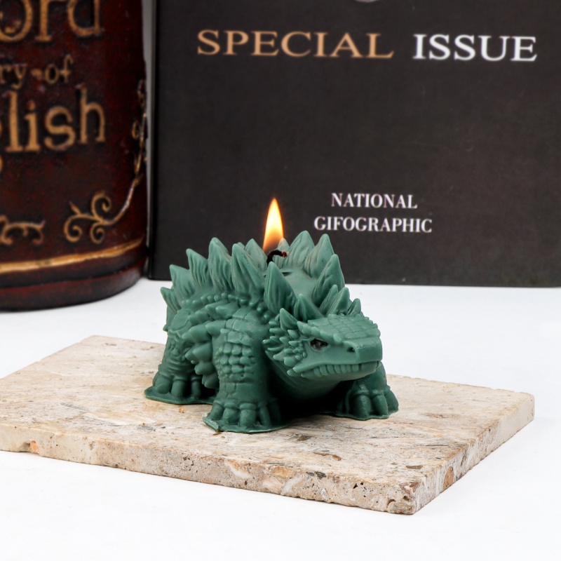 3D Spiked Dinosaur Silicone Ca - Candle Making For Kids avis et prix