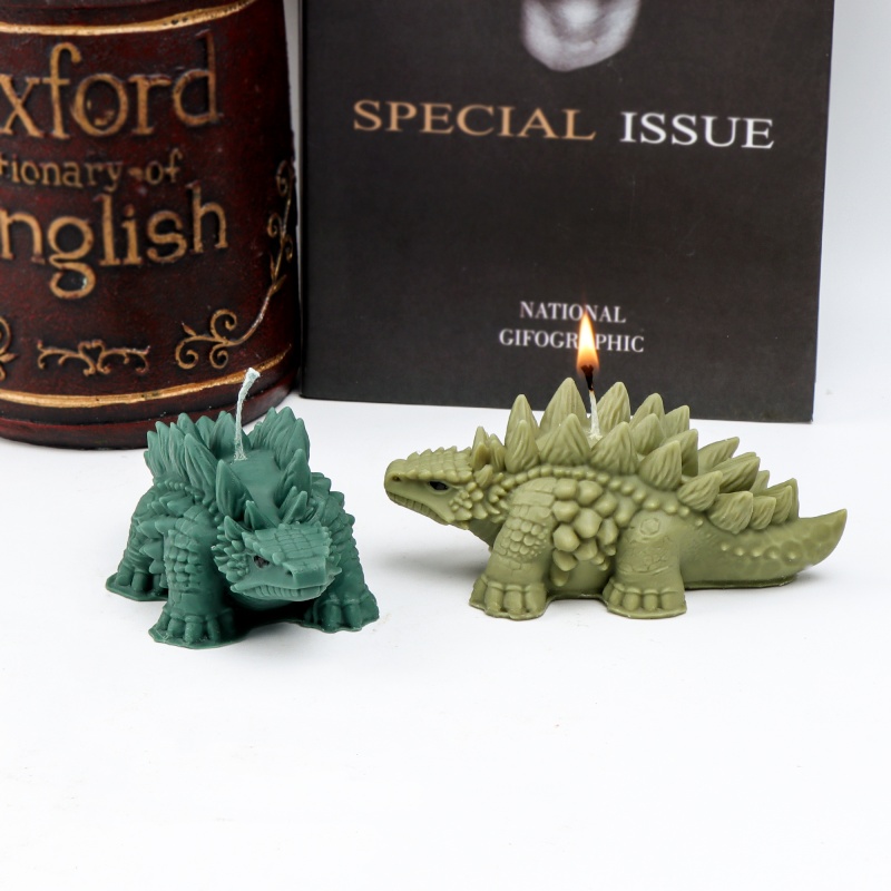 3D Spiked Dinosaur Silicone Ca - Candle Making For Kids avis et prix