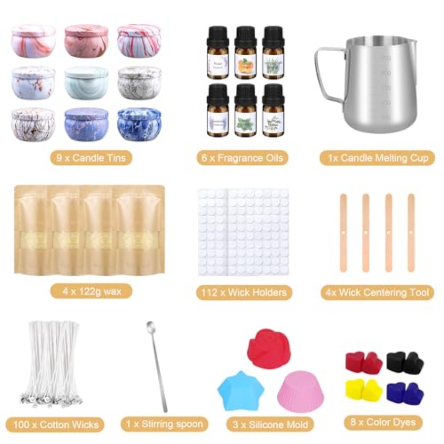 Candle Making Kits for Adults, - Candle Making Oil Scents avis et prix