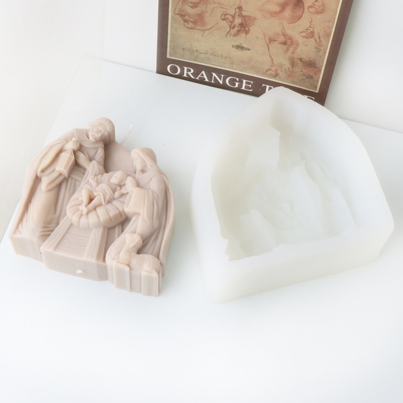 3D Virgin Mary Holding Baby Ca - Candle Making For Kids avis et prix