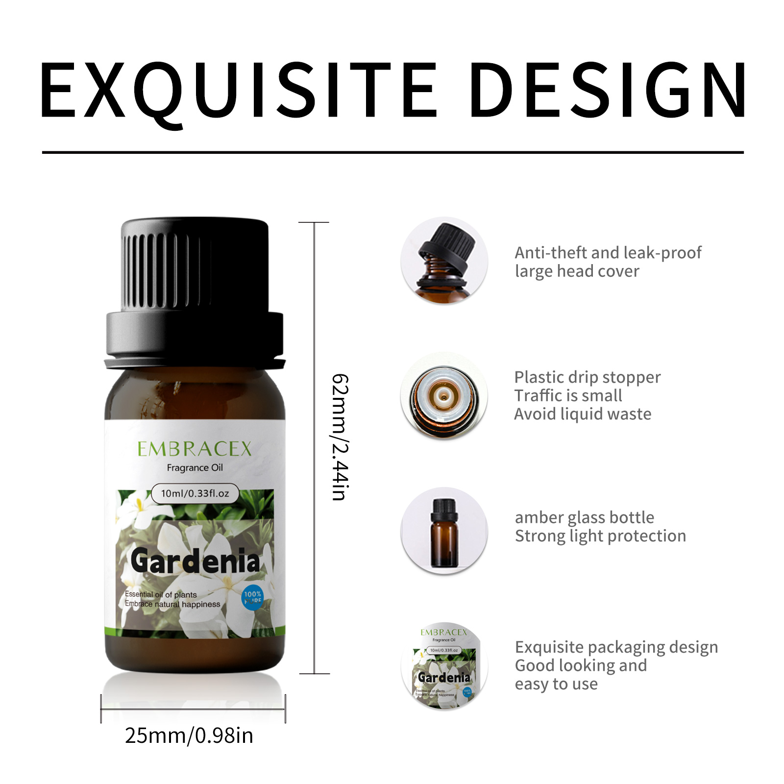10ml Gardenia Essential Oil Ma - Candle Making Oil Scents avis et prix