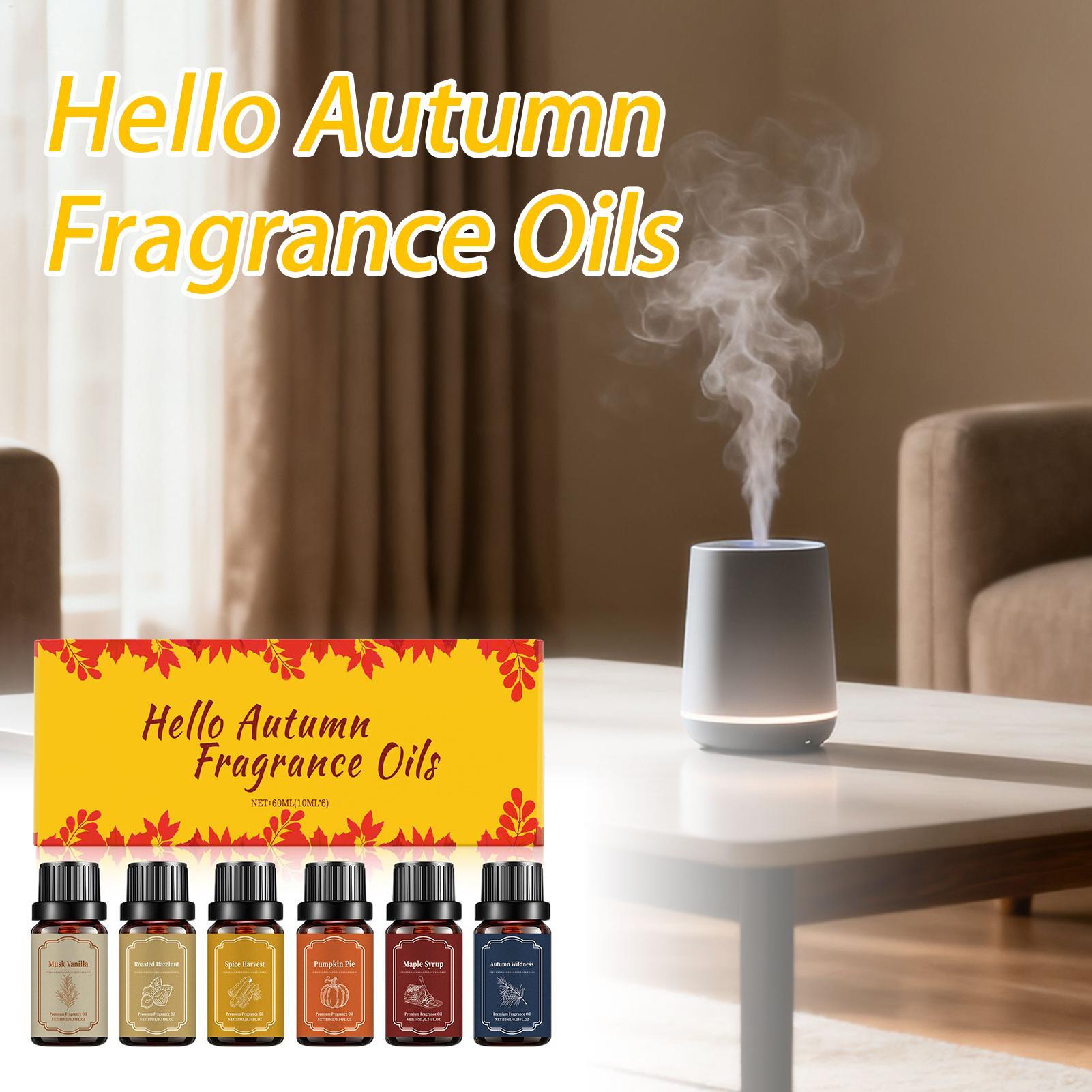 6pcs Fall Scented Diffuser Oil - Candle Making Oil Scents avis et prix