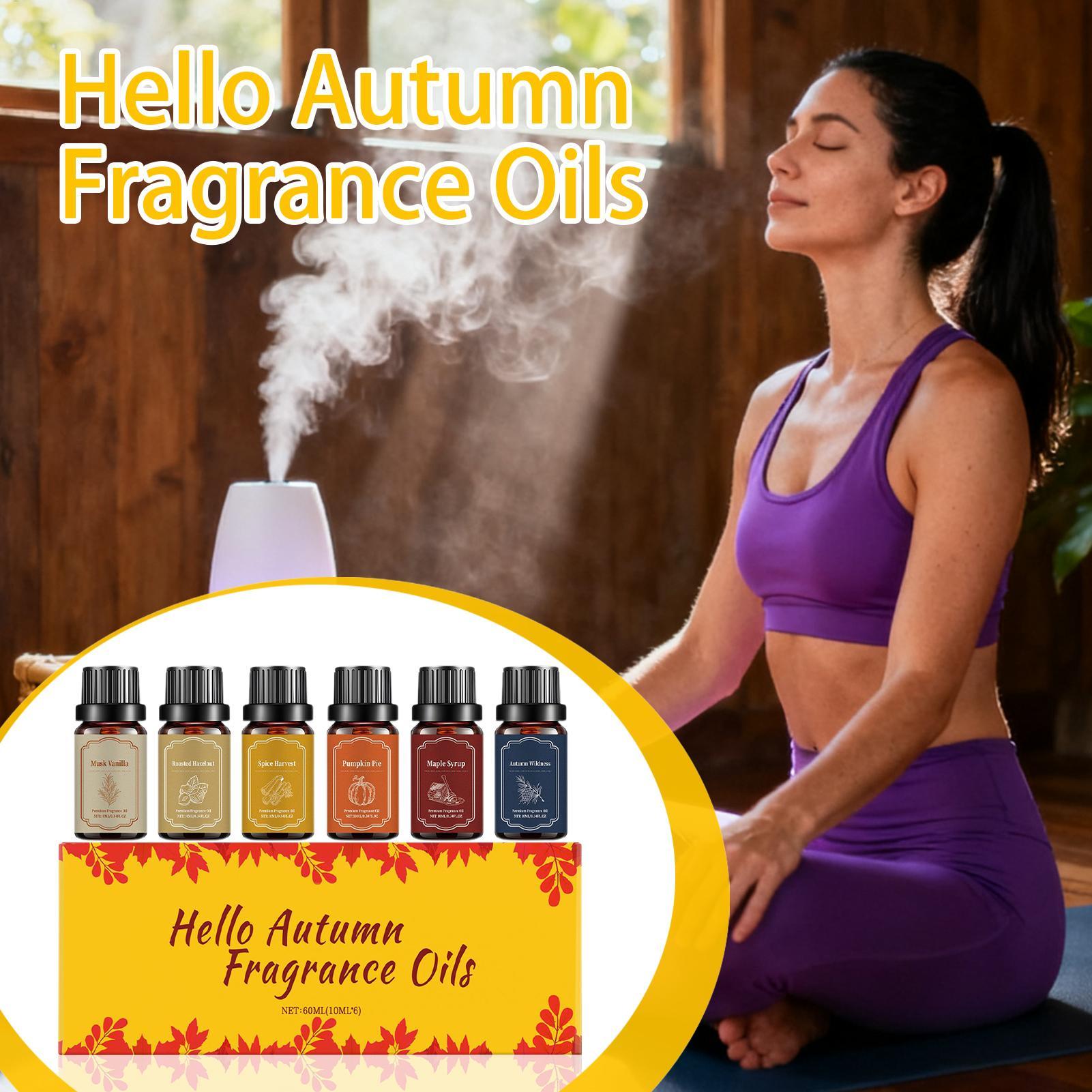 6pcs Fall Scented Diffuser Oil - Candle Making Oil Scents avis et prix