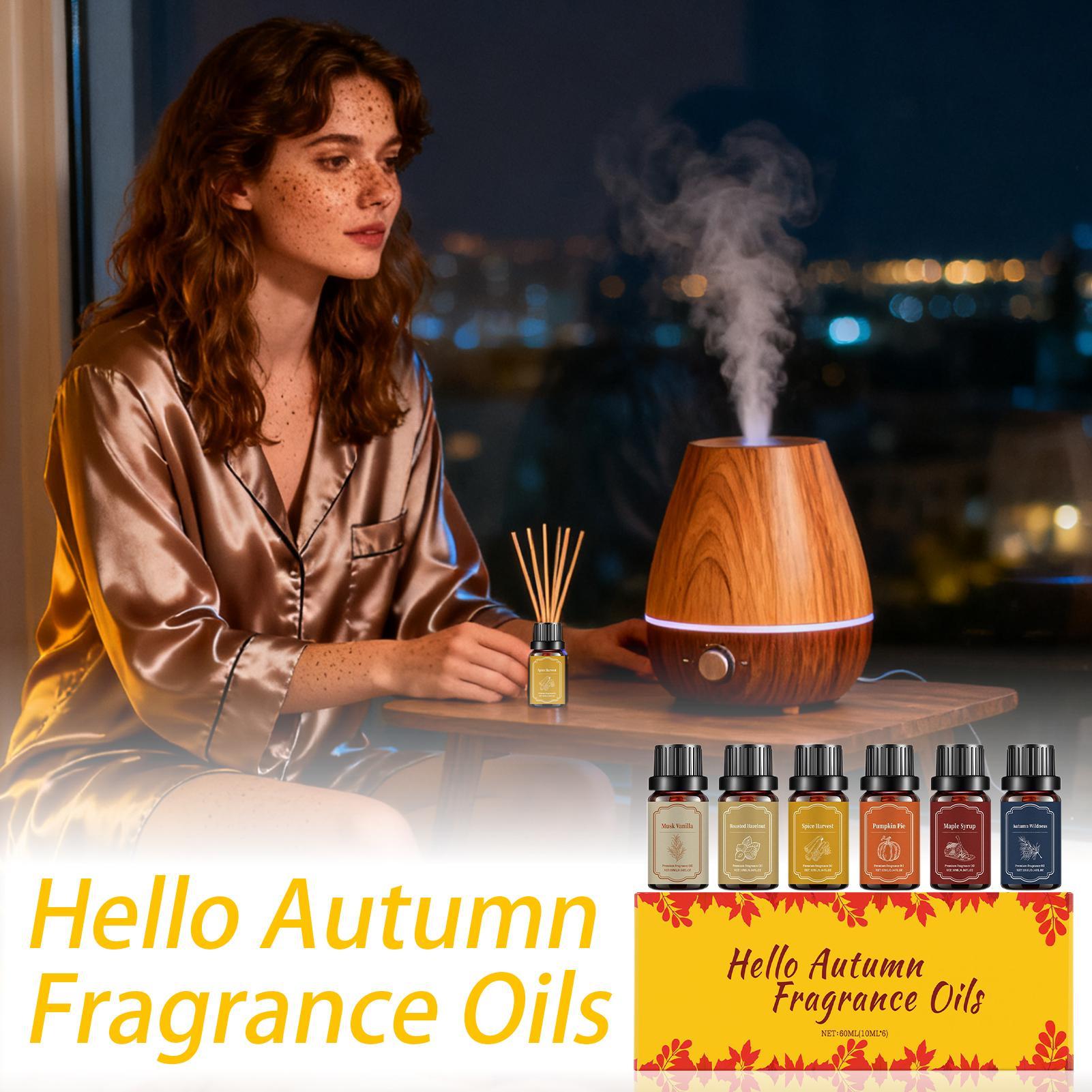 6pcs Fall Scented Diffuser Oil - Candle Making Oil Scents avis et prix
