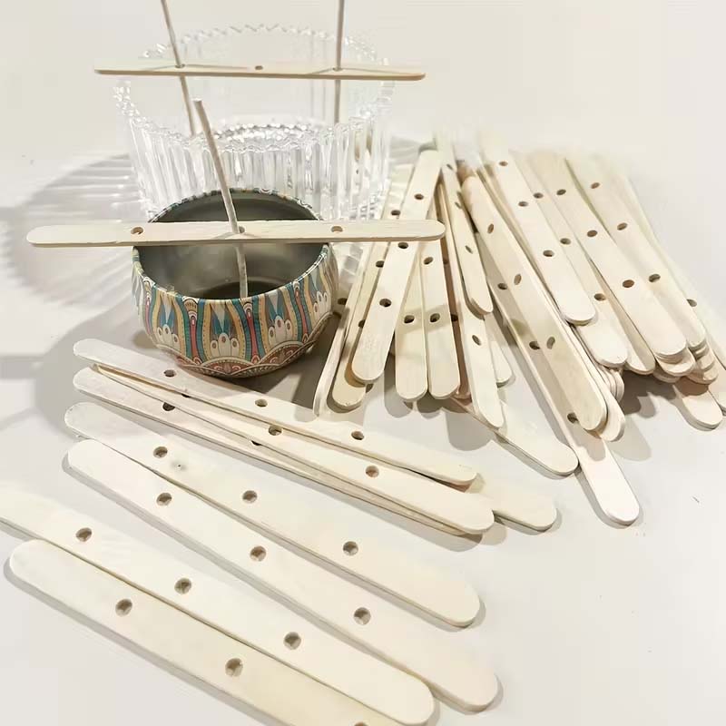10/20/50pcs Wooden Candle Wick - Candle Making Wicks avis et prix