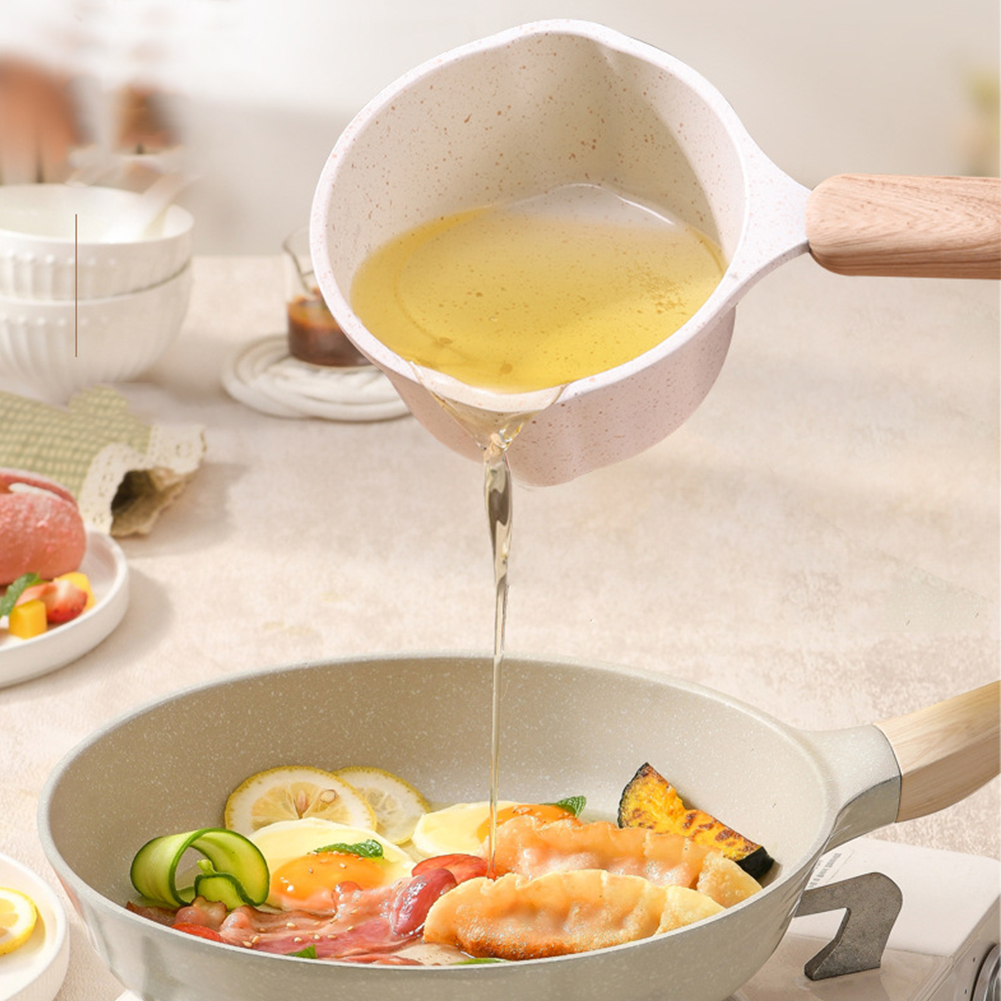 Non-Stick Mini Sauce Pan Woode - Pour Pot Aluminum avis et prix
