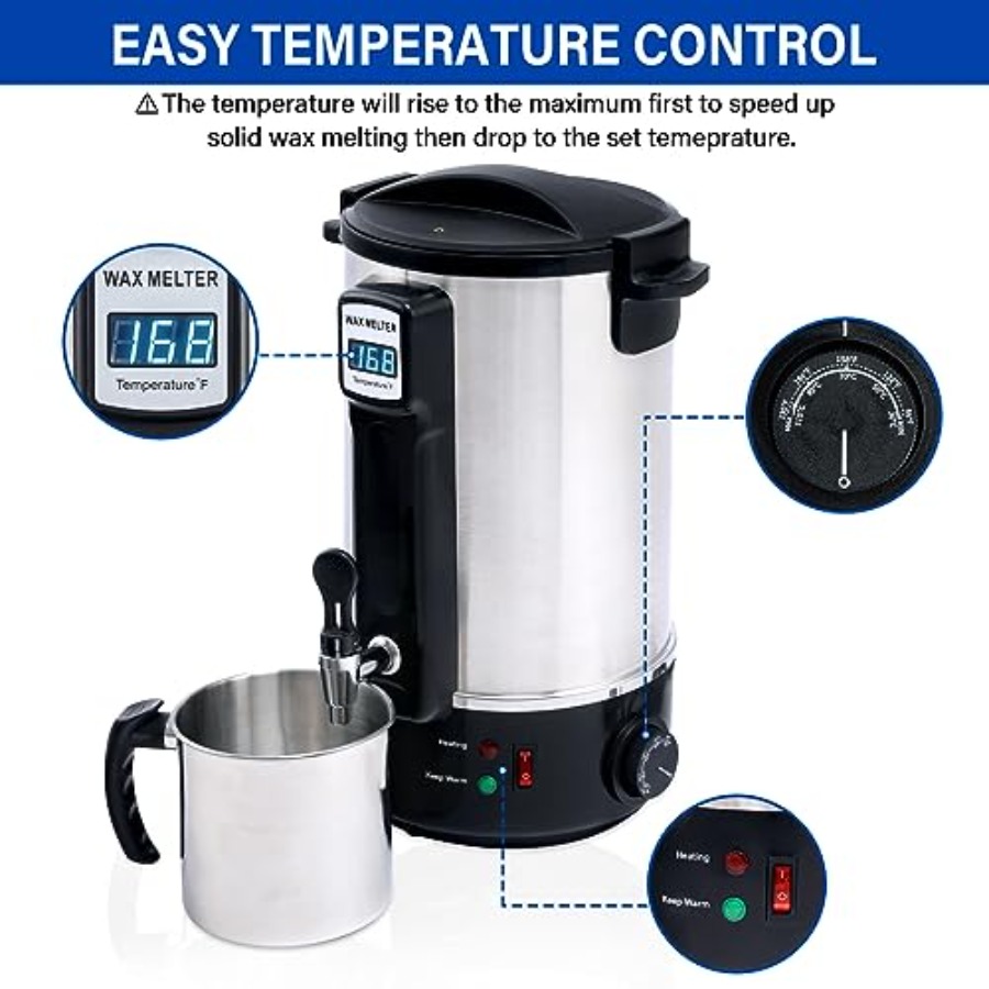 Electric Non-Stick Candle Wax  - Candle Making Pot avis et prix