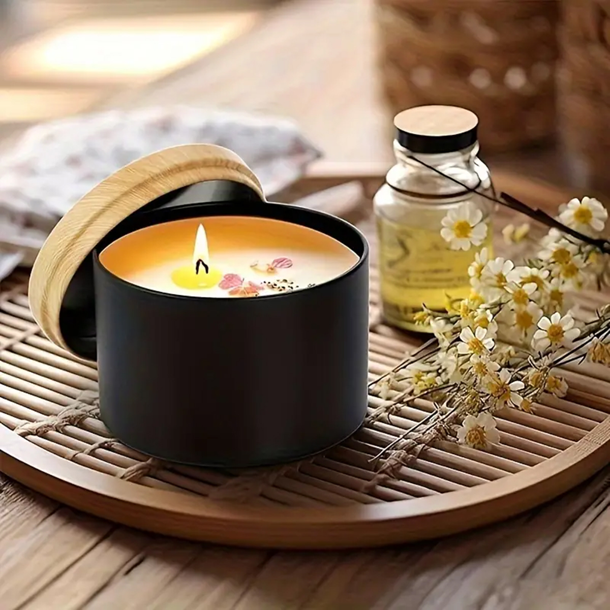 12pcs 4oz Candle Tins With Lid - Candle Making Jars Wholesale avis et prix