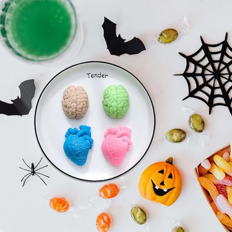 Human Brain And Heart Silicone - Candle Making Jelly avis et prix