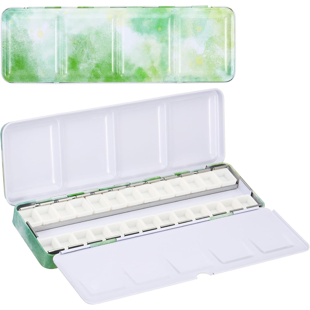 Empty Watercolor Palette, Meta - Tin Container Lid avis et prix