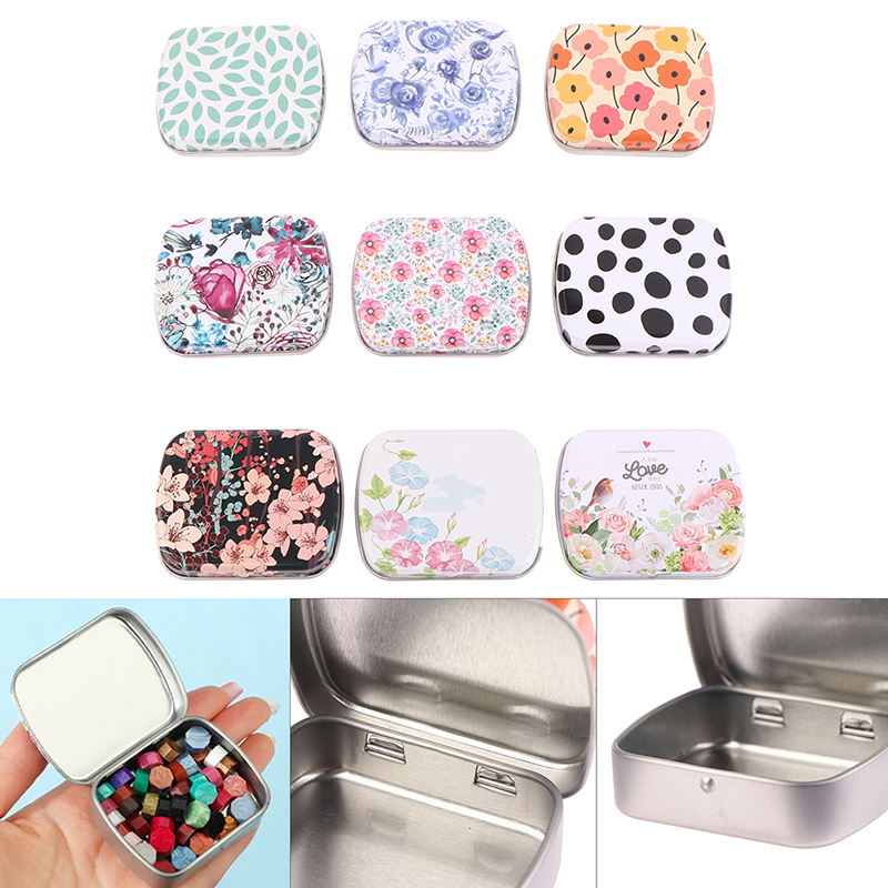 Mini Tin Box Metal Hinged with - Tin Container Lid avis et prix