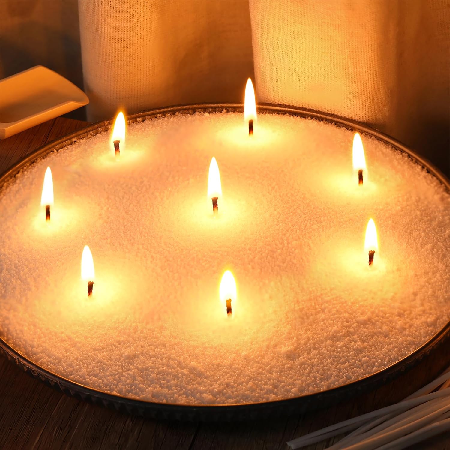 1LB Candle Sand- White Candle  - Candle Making Wicks avis et prix
