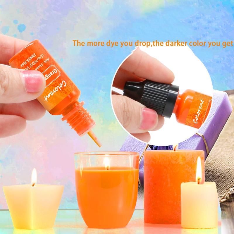 20 Colors 10ml Candle Wax Pigm - Candle Making Jelly avis et prix