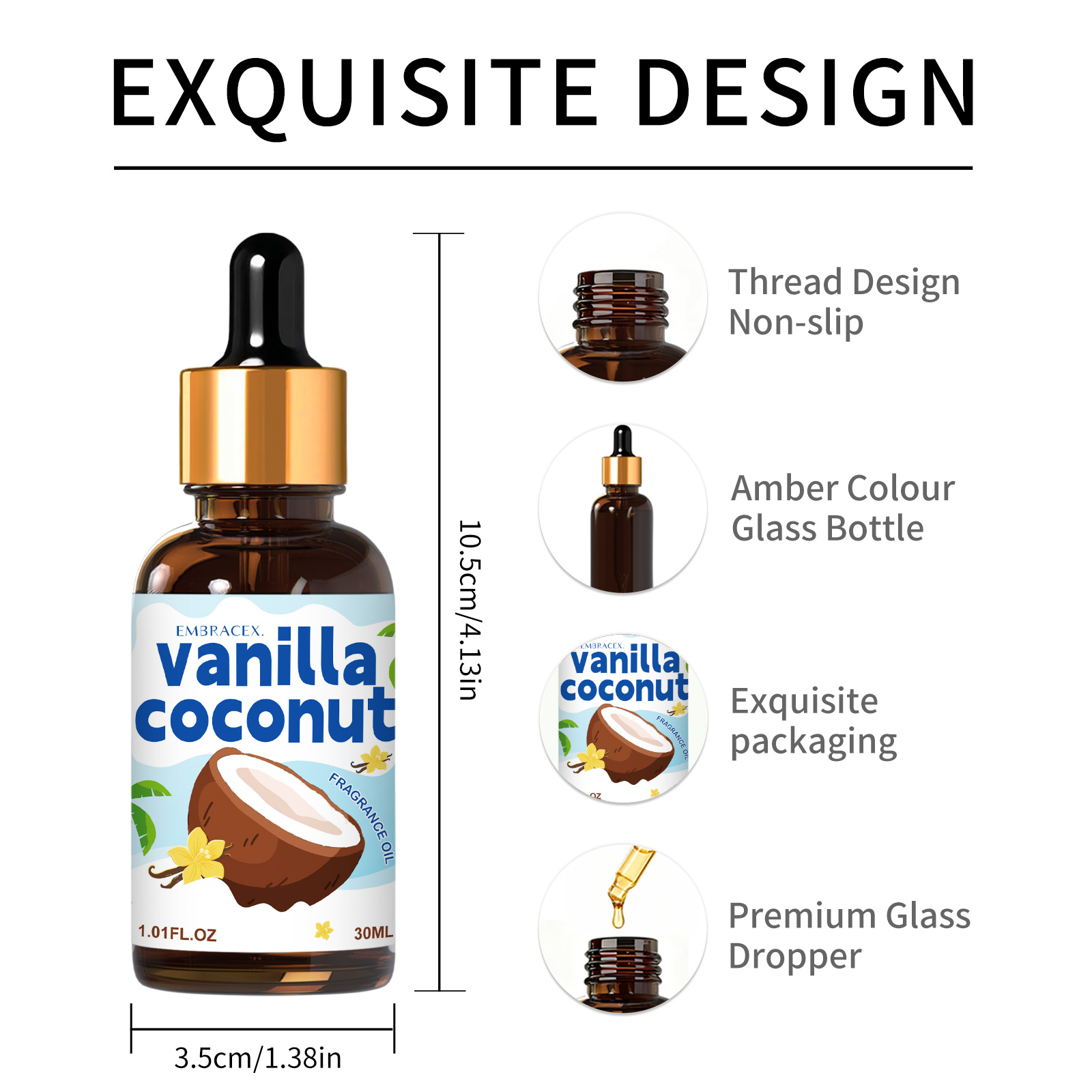 30ml Vanilla Coconut Essential - Candle Making Oil Scents avis et prix