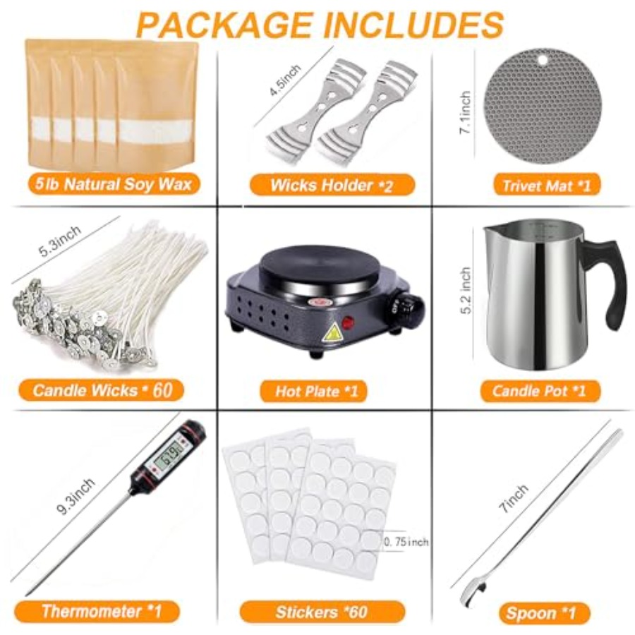 Candle Making Kit with for Adu - Candle Making Pot avis et prix