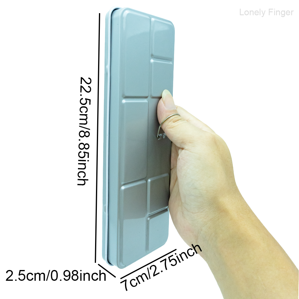 Travel Watercolor Paint Palett - Tin Container Lid avis et prix