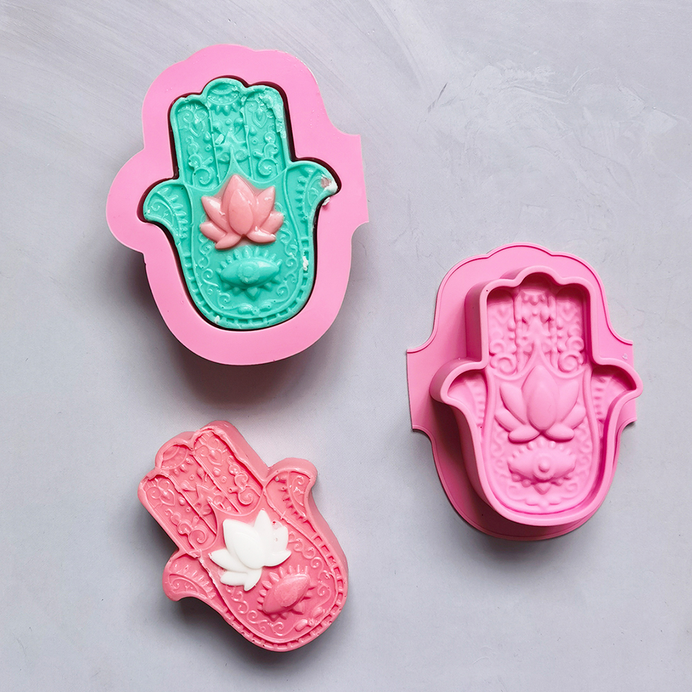 2/4pcs Silicone Soap Molds DIY - Candle Making Jelly avis et prix